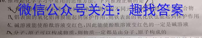 2023年陕西省初中学业水平考试·信息猜题卷（B）化学