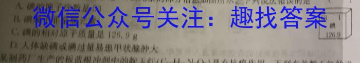 2023届陕西省第十一次模拟考试化学