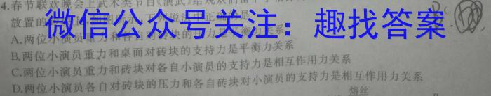 安徽省宿州市埇桥区教育集团2022-2023学年度八年级第二学期期末学业质量检测物理`