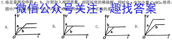 2023年陕西省初中学业水平考试·中考信息卷化学