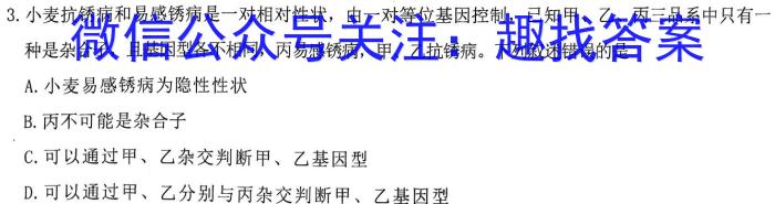 陕西省2023~2024学年度八年级第二学期期末质量调研(WG)数学