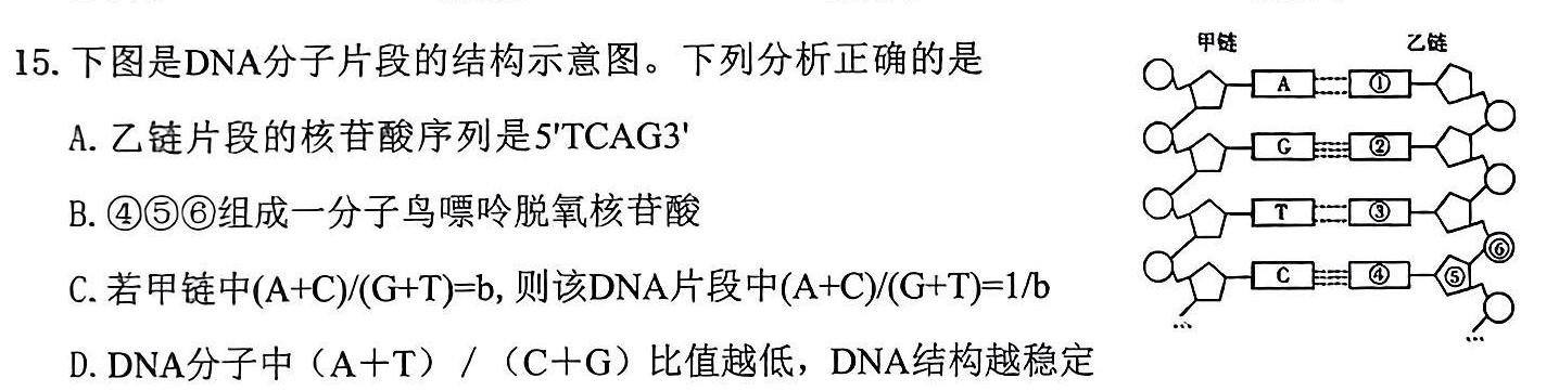 九师联盟2022-2023学年高三5月高考仿真模拟LG数学考试