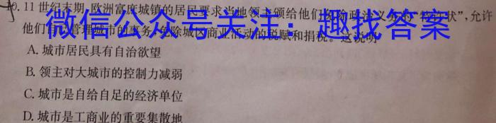 炎德英才大联考 雅礼中学2023届模拟试卷(二)&政治