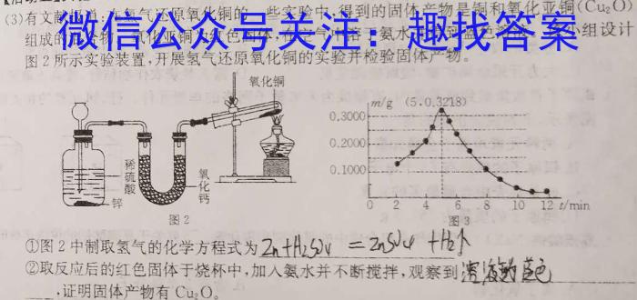 衡水金卷先享题2024届高三周测卷 新高考化学