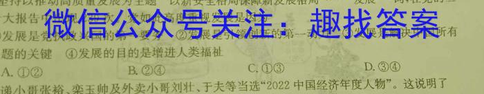 2023年高三学业质量检测 新高考模拟(一)q地理