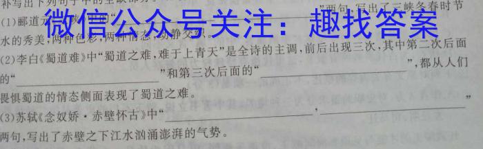 河北省2022-2023学年高一下学期期末调研考试(23-558A)语文
