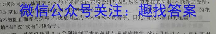 晋一原创测评 山西省2024年初中学业水平考试——模拟测评(二)2数学