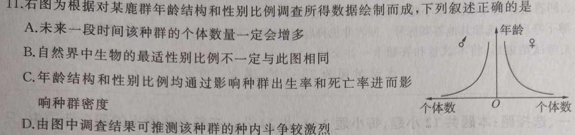 ［陕西大联考］陕西省2024届高三年级8月联考数学考试