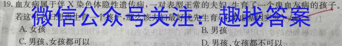 广东省2023年高二年级下学期期末联考（23-495B）数学