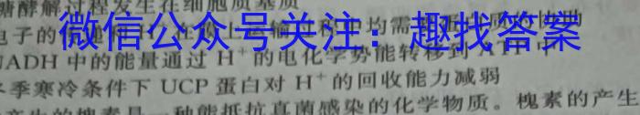 河北省沧衡名校联盟高三模拟考试(2024.4)数学