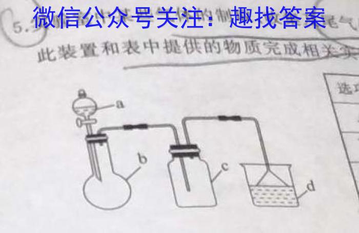 2023年陕西省初中学业水平考试·信息猜题卷（B）化学