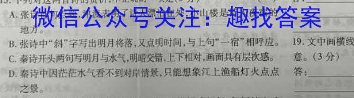 [启光教育]2023年河北省初中毕业生升学文化课模拟考试(三)(2023.6)语文