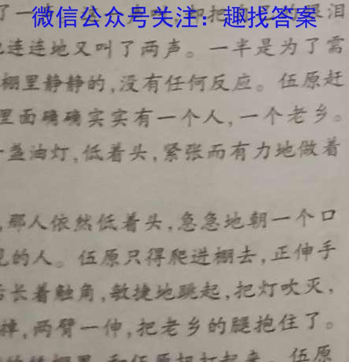 2023年河北省初中毕业生升学文化课考试 冲刺(二)语文