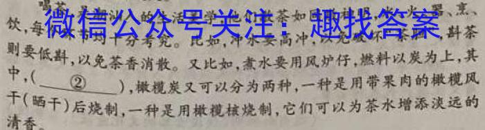 2023年四川省大数据精准教学联盟2020级高三第二次统一监测(2023.5)语文