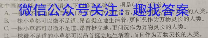 2023年陕西省初中学业水平考试（F）语文