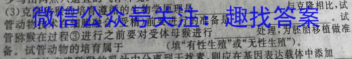 2024年陕西省初中学业水平考试模拟试题(三)3数学