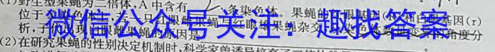 陕西省 2023~2024学年度第二学期八年级第二次阶段性作业数学