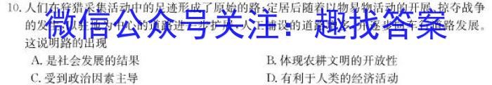 合肥一中2023届高三最后一卷(2023.5)历史