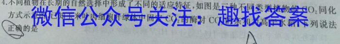 陕西省2024届高三年级12月月考（9098C）数学