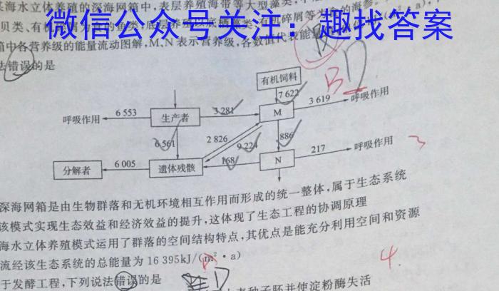 广东省执信、深外、育才2024届高三联考(12月)数学