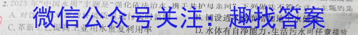 陕西学林教育 2022~2023学年度第二学期八年级期末调研试题(卷)化学