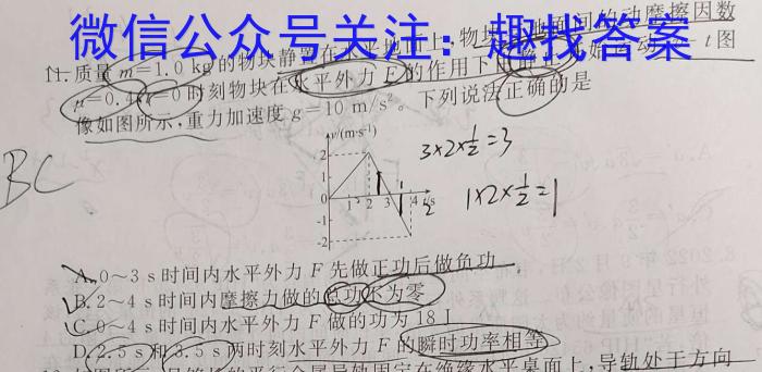 中考模拟猜押系列 2023年河北省中考适应性模拟检测(预测二)物理.