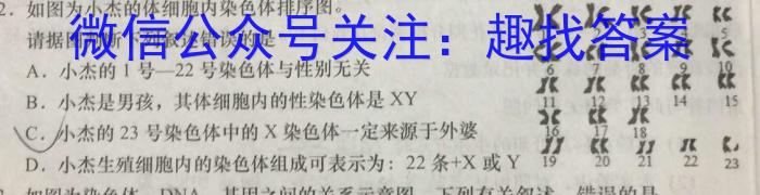 2024届东北三省四市教研联合体高考模拟试卷（二）数学