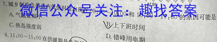 2023年高考真题（新高考II卷）q地理