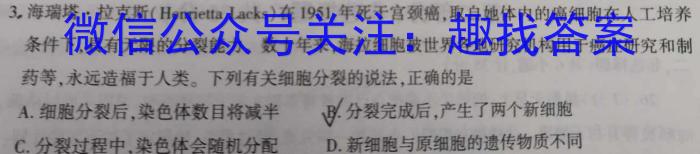 安徽省高二马鞍山市2023-2024学年第二学期期末教学质量监测数学