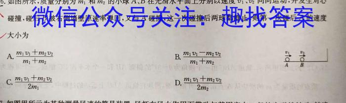 2023年安徽省初中学业水平考试 冲刺(二)物理.