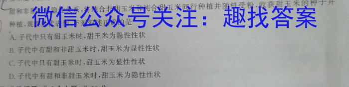 [阳光启学]2024届全国统一考试标准模拟信息卷(十一)11数学