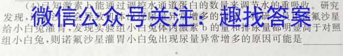 安徽省2024届八年级下学期教学评价三化学