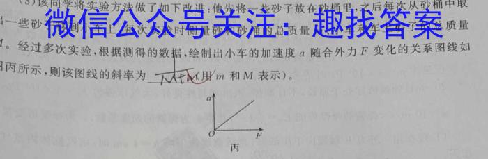 2023年安徽省初中毕业学业考试模拟仿真试卷(四)物理`