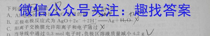 2023年陕西省初中学业水平考试·中考信息卷A化学