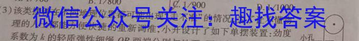 神州智达2023高考临考信息卷(预测演练)l物理