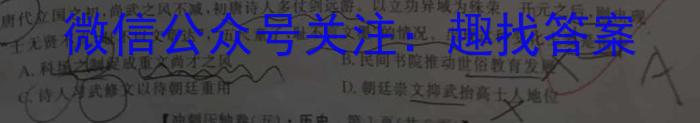 河南省焦作市普通高中2022-2023学年高一下学期期末考试历史