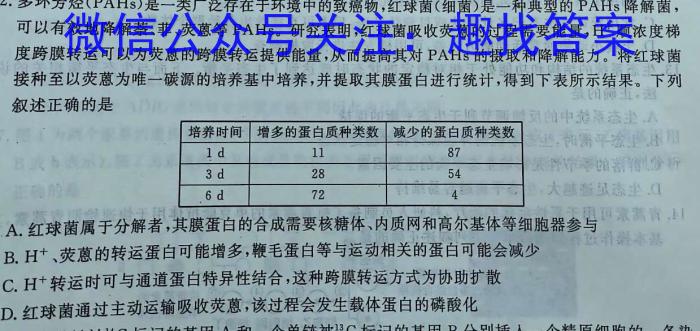 山东省滨州市2023-2024学年第二学期高一年级期末考试数学