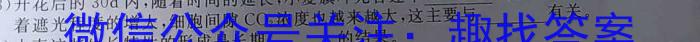 安徽省2024届毕业班学科质量检测(九)9数学