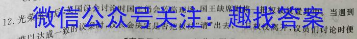 成都七中2022-2023学年度下学期高三年级高考模拟考试（5月）历史试卷