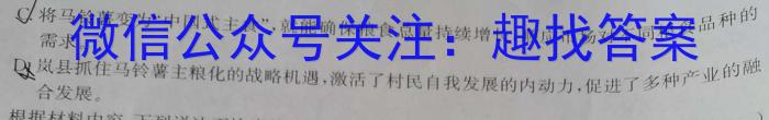 1号卷·2023年A10联盟高一年级(2022级)下学期6月学情调研考试语文