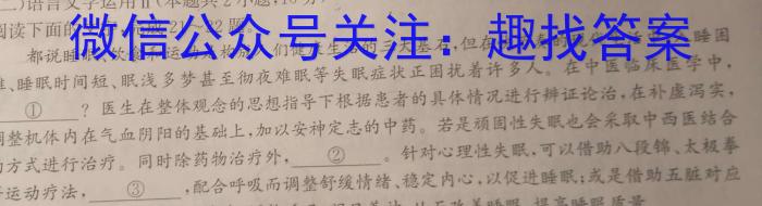 安徽省2022~2023学年度七年级下学期阶段评估(二) 7L R-AH语文