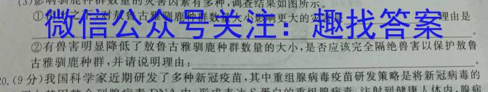 安徽省2022-2023学年度八年级第二学期期末素养评估（汇文中学，汇文学校）数学