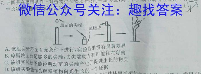 陕西省西安市工业大学附属中学2023-GD-九年级开学考试文理 数学