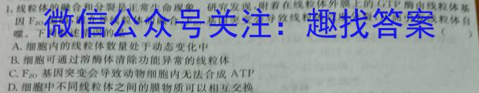 广东省部分学校2023-2024学年第二学期高二年级阶段性测试（4月）数学