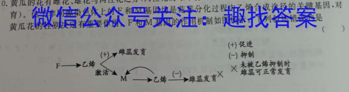 2022-2023学年安徽省高一年级学情调研考试(23-519A)文理 数学