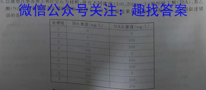 天一大联考 2024届安徽省普通高中高二春季阶段性检测数学