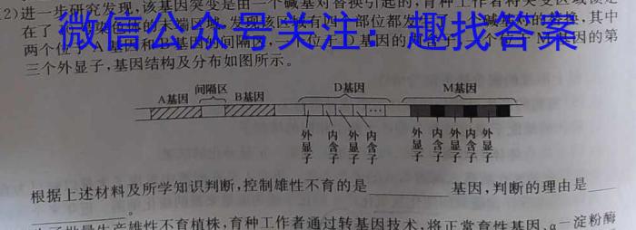 陕西省普通高中学业水平合格性考试模拟卷[24XYJ·SX](三)3数学