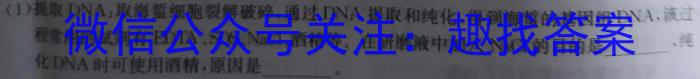 1号卷·A10联盟2023年高一上学期期末考试数学