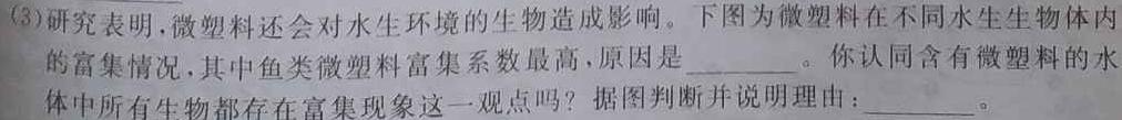 2023届青海省高三试卷5月联考(标识⇨⇦)生物