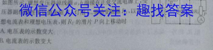 2023年安徽A10联盟高二6月联考.物理